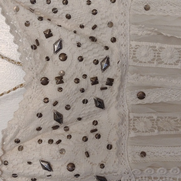 NWT Free People Studded Party Dress Maxi Dress size 4 RARE - Picture 4 of 16